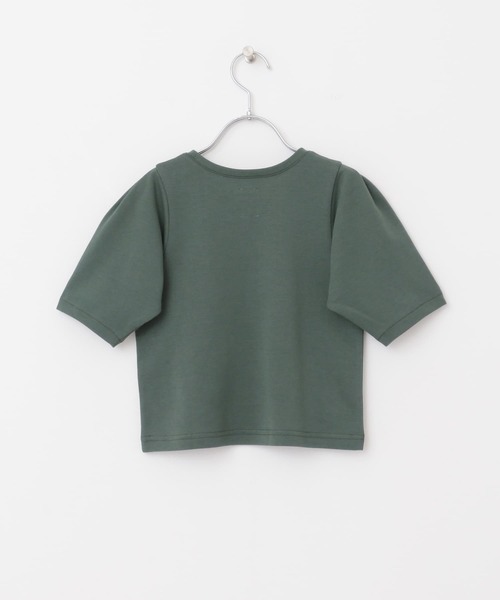 URBAN RESEARCH DOORS（アーバンリサーチドアーズ）の「『親子リンク』タックバルーンスリーブTシャツ(KIDS)（Tシャツ/カットソー・キッズ・グリーン/ベージュ系その他・120/105/150/135）」の19枚目の写真