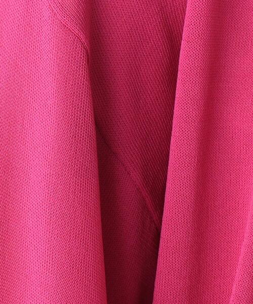 index(インデックス)の「◆ビジューボタンVあきカーディガン【WEB限定サイズ】(カーディガン/ボレロ・レディース・ブラック/ライトグレー/ピンク系・36/40/42/38)」の5枚目の写真