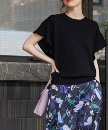 OPAQUE.CLIP | フリルスリーブニット【マルチファンクション/WEB限定サイズ】(ニット/セーター)