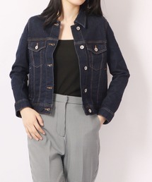 ONE GLASS JEANS ストレッチ ライトオンス デニム ジャケット Gジャン