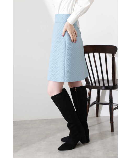 JILL STUART（ジルスチュアート）の「◆ローズマトラッセスカート（スカート・レディース・ブラック/ブルー・2/0/4）」の14枚目の写真