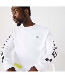 LACOSTE | スリーブプリント長袖Tシャツ(Tシャツ/カットソー)