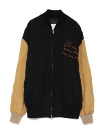 SONG FOR THE MUTE(ソング・フォー・ザ・ミュート) SMALL SCRIPT OVERSIZED BOMBER