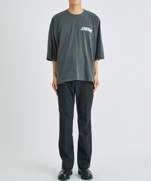 Jieda（ジエダ）の「JIEDA OVERSIZED TEE（Tシャツ/カットソー・メンズ・ブラック/アイボリー・FREE）」の12枚目の写真
