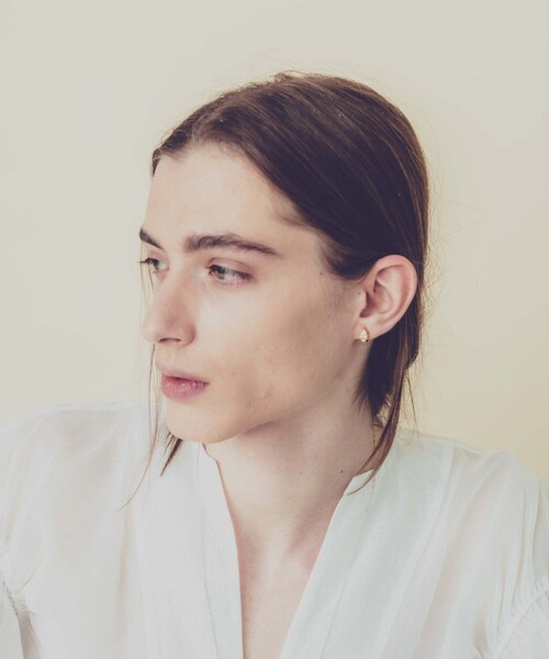 and cloud（アンドクラウド）の「Windcrest Earring S / Single（イヤリング・レディース・ブラック/シルバー/イエローゴールド・FREE）」の10枚目の写真