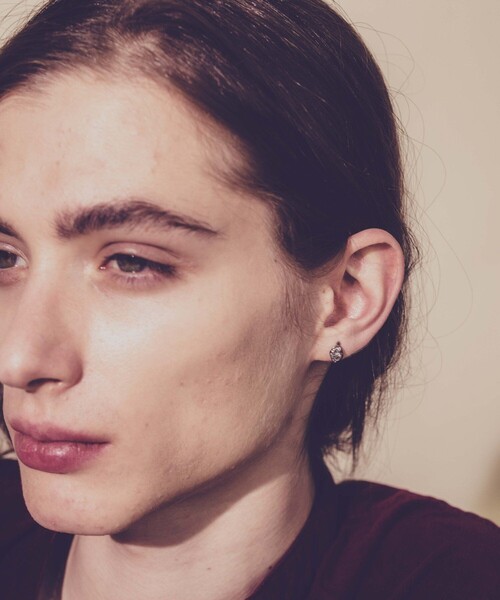 and cloud（アンドクラウド）の「Windcrest Earring S / Single（イヤリング・レディース・ブラック/シルバー/イエローゴールド・FREE）」の12枚目の写真