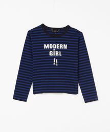 To b. by agnes b.（トゥービーバイアニエスベー）の「WT31 TS モダンガールボーダーTシャツ（Tシャツ/カットソー）」