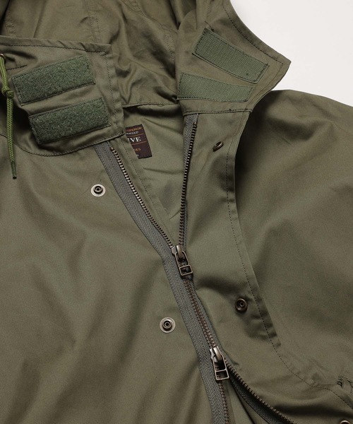 MR.OLIVE（ミスターオリーブ）の「MR.OLIVE ミスターオリーブ / C/N OXFORD / M-51 PARKA SHELL オックスフォード / M-51ビッグシルエットパーカーシェル (モッズコート) / M-223118（モッズコート・メンズ・アーミー・SMALL/MEDIUM/LARGE）」の6枚目の写真