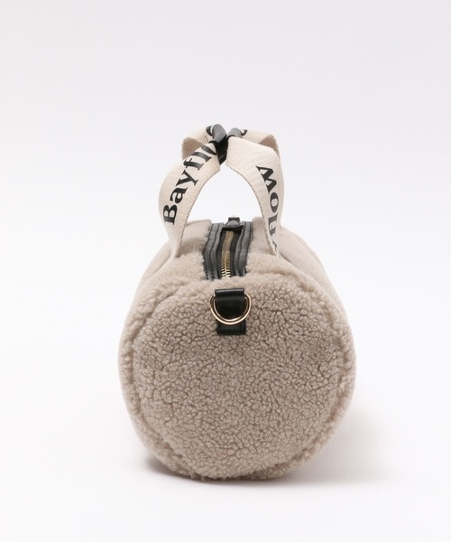 BAYFLOW（ベイフロー）の「ロゴテープボアドラム（ショルダーバッグ・レディース・ベージュ/アイボリー・FREE）」の12枚目の写真