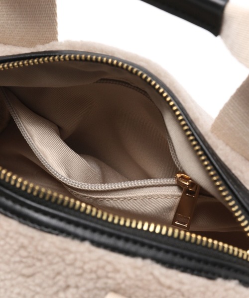 BAYFLOW（ベイフロー）の「ロゴテープボアドラム（ショルダーバッグ・レディース・ベージュ/アイボリー・FREE）」の22枚目の写真