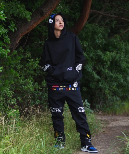 ROYAL FLASH（ロイヤルフラッシュ）の「MAYO/メイヨー/Embroidery Forget me not Hoodie（パーカー・メンズ・その他・L/M/XL）」の18枚目の写真