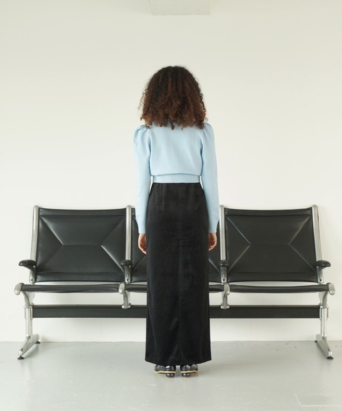 ショート丈 ハート釦カーディガン TINA：JOJUN（カーディガン/ボレロ）｜TINA：JOJUN（ティーナジョジュン）