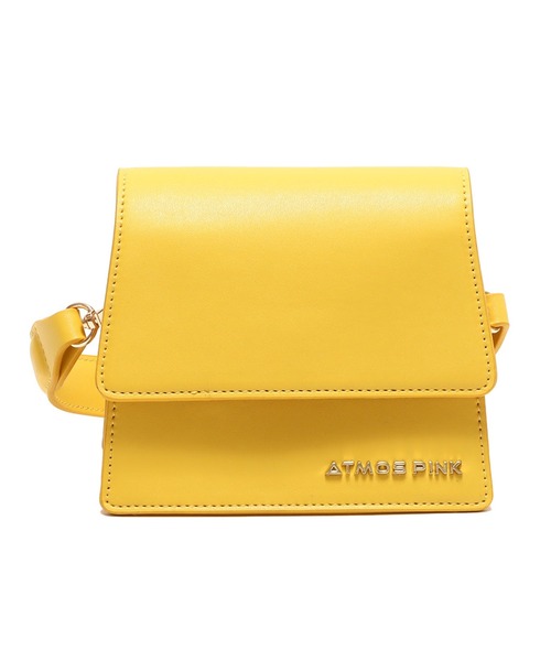 atmos pink（アトモスピンク）の「atmos pink スクエアミニバッグ（ハンドバッグ・レディース・ブラック/シルバー/イエロー・FREE）」の4枚目の写真