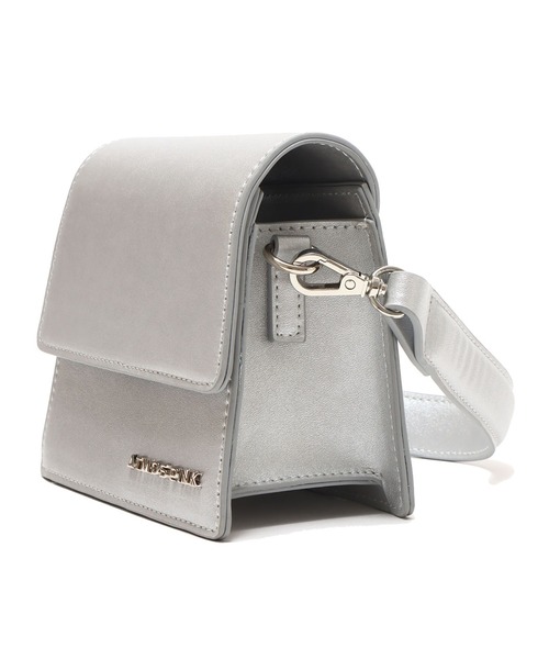 atmos pink（アトモスピンク）の「atmos pink スクエアミニバッグ（ハンドバッグ・レディース・ブラック/シルバー/イエロー・FREE）」の5枚目の写真