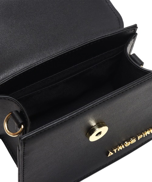 atmos pink（アトモスピンク）の「atmos pink スクエアミニバッグ（ハンドバッグ・レディース・ブラック/シルバー/イエロー・FREE）」の18枚目の写真