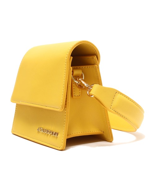 atmos pink（アトモスピンク）の「atmos pink スクエアミニバッグ（ハンドバッグ・レディース・ブラック/シルバー/イエロー・FREE）」の14枚目の写真