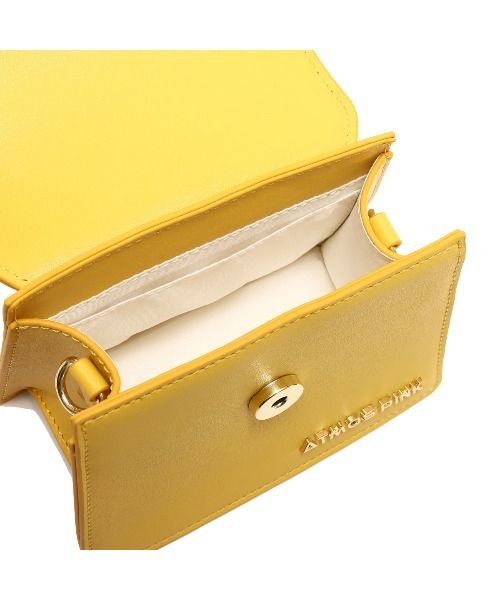 atmos pink（アトモスピンク）の「atmos pink スクエアミニバッグ（ハンドバッグ・レディース・ブラック/シルバー/イエロー・FREE）」の12枚目の写真