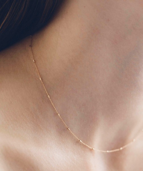 les bonbon（ルボンボン）の「【les bon bon】titi necklace YG BOB43