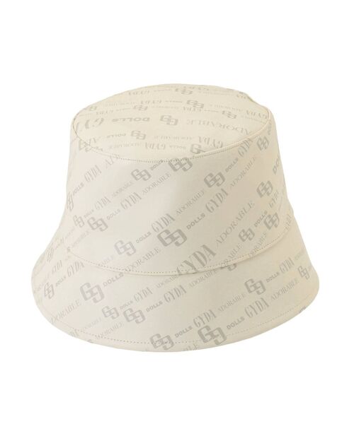 GYDA（ジェイダ）の「GYDA MONOGRAM PATTERNバケットハット（ハット・レディース・アイボリー/ブラック・FREE）」の22枚目の写真