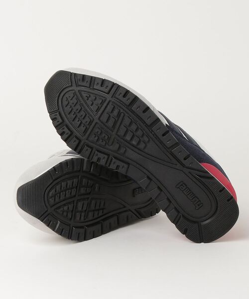 hummel(ヒュンメル)の「hummel/ヒュンメル MONACO 86/モナコ 86(スニーカー・メンズ・ベージュ/ホワイト×ネイビー/グレー・25cm/26.5cm/25.5cm/27cm/24cm/28cm/23cm)」の5枚目の写真