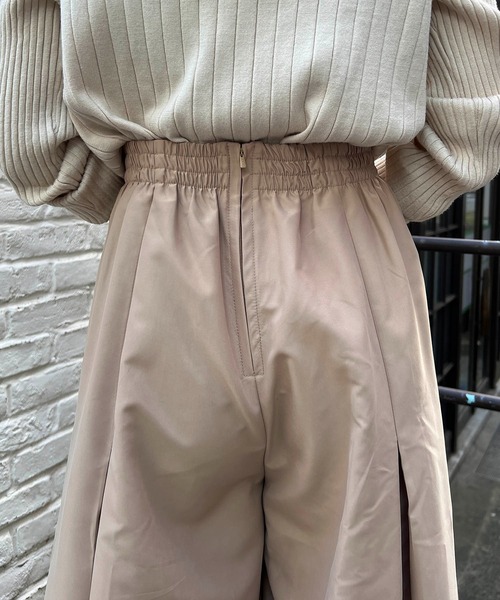 CAPRICIEUX LE'MAGE（カプリシューレマージュ）の「タックボリュームパンツ（その他パンツ・レディース・ブラック/ベージュ・FREE）」の12枚目の写真