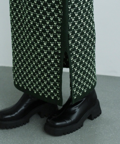 Crisp（クリスプ）の「チャンキーショートブーツ（ブーツ・レディース・ブラック・37/38）」の16枚目の写真