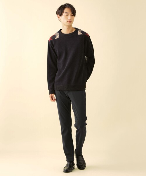 CB CRESTBRIDGE(シービークレストブリッジ)の「ヨークチェックワッフルロンT(Tシャツ/カットソー・メンズ・オレンジ系その他5/ネイビー/オフホワイト/ブルー系その他4・M/L)」の13枚目の写真