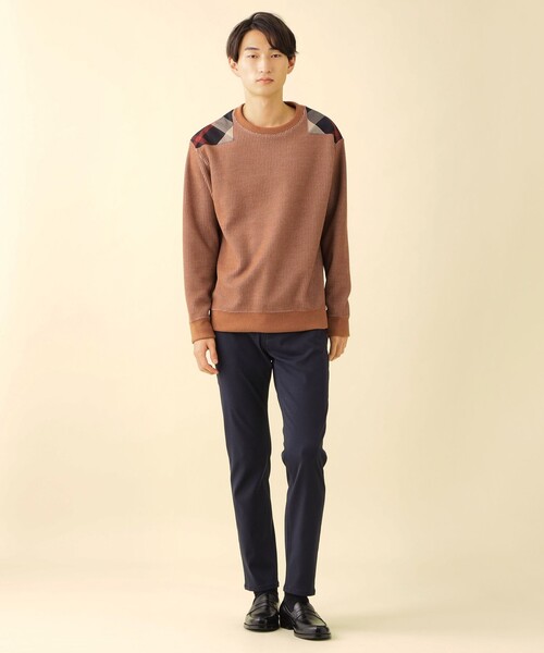 CB CRESTBRIDGE(シービークレストブリッジ)の「ヨークチェックワッフルロンT(Tシャツ/カットソー・メンズ・オレンジ系その他5/ネイビー/オフホワイト/ブルー系その他4・M/L)」の17枚目の写真