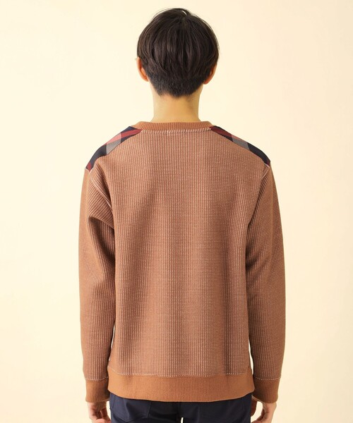 CB CRESTBRIDGE(シービークレストブリッジ)の「ヨークチェックワッフルロンT(Tシャツ/カットソー・メンズ・オレンジ系その他5/ネイビー/オフホワイト/ブルー系その他4・M/L)」の19枚目の写真