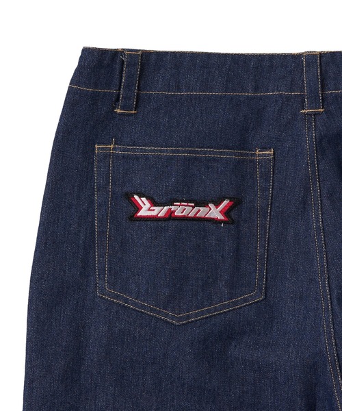 【KOOKY'N/クーキー】BRONXバルーンワッペンワイドデニム WHO'S WHO gallery（フーズフーギャラリー）の「【KOOKY'N