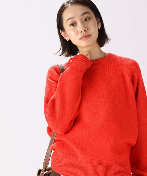 niko and...(ニコアンド)の「洗えるカラーパレットラグランプルオーバー(ニット/セーター・レディース・ラベンダー/セージグリーン/ライトイエロー/ワイン・MEDIUM/LARGE)」の16枚目の写真
