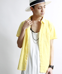 WEGO | WEGO/フレンチリネンMIXシャツ(シャツ/ブラウス)