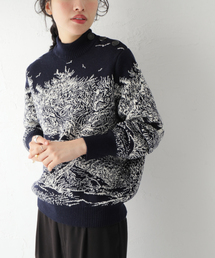 mii（ミー）の「【Mii / ミイ】KNITTED WOOL JQ SWEATE:ニット（ニット/セーター）」