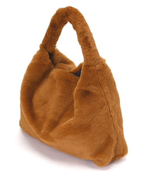 Vincent Pradier（ヴァンサンプラディエ）の「(VINCENT PRADIER)フェイクファートートバッグ（トートバッグ・レディース・ベージュ/ブラウン・FREE）」の12枚目の写真