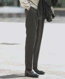URBAN RESEARCH DOORS | LIFE STYLE TAILOR　ウールライクツイルパンツ(スーツパンツ)