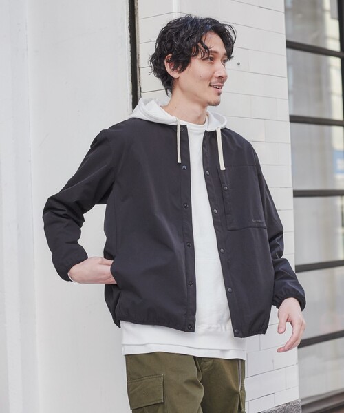 coen（コーエン）の「SIERRATEXノーカラーブルゾン（ブルゾン・メンズ・ブラック/ベージュ/オレンジ/ダークグレー・S/M/L/XL）」の11枚目の写真