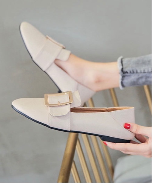 Burner(バーナー)の「【OKUOKU 0909】ベルトデザイン ローファー oku-shoes-652399800457-33(ローファー・レディース・B・36/38/40)」の5枚目の写真