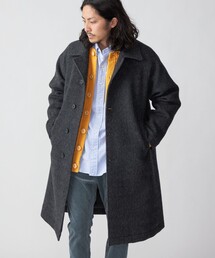 極美品 ships シップス ロロピアーナ ドスキンソリッドコート グリーン 極美品 ships シップス ロロピアーナ ドスキンソリッドコート