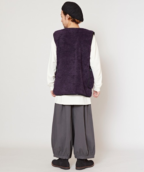 チャイハネ（チャイハネ）の「【チャイハネ】Amina×grn ボナトアMEN'Sベスト（ベスト・メンズ・パープル系その他/ベージュ・FREE）」の17枚目の写真