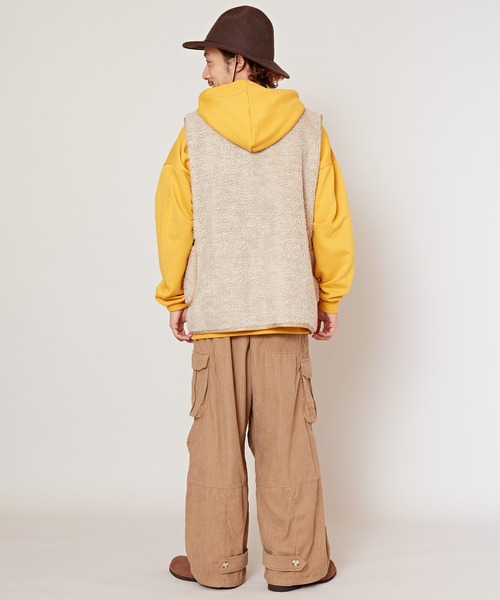 チャイハネ（チャイハネ）の「【チャイハネ】Amina×grn ボナトアMEN'Sベスト（ベスト・メンズ・パープル系その他/ベージュ・FREE）」の11枚目の写真