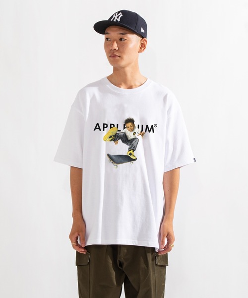 APPLEBUM(アップルバム)の「【Limited】"Shaolin SB Boy" T-shirt(Tシャツ/カットソー・メンズ・ブラック/ホワイト・XX-LARGE/X-LARGE/LARGE/MEDIUM/SMALL)」の3枚目の写真