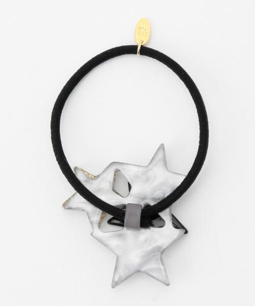 BEAMS BOY（ビームスボーイ）の「BEAMS BOY / スターヘアゴム（ヘアゴム・レディース・ブラック/イエロー/ホワイト/ネイビー・ONE SIZE）」の13枚目の写真