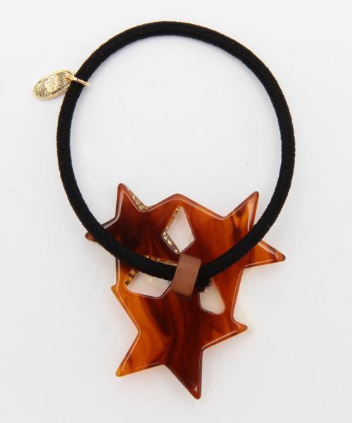 BEAMS BOY（ビームスボーイ）の「BEAMS BOY / スターヘアゴム（ヘアゴム・レディース・ブラック/イエロー/ホワイト/ネイビー・ONE SIZE）」の7枚目の写真