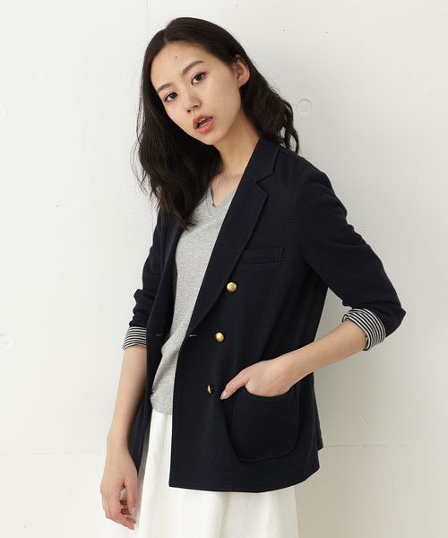 MOUSSY(マウジー)の「DOUBLE FACE JK(その他アウター・レディース・ネイビー・FREE)」の1枚目の写真