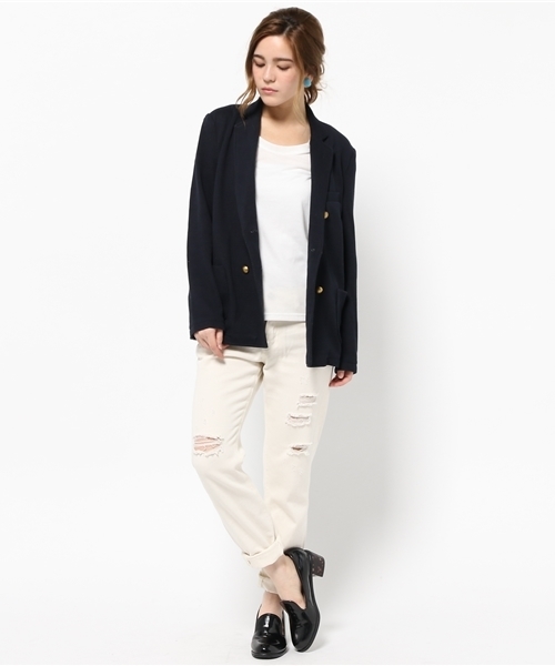 MOUSSY(マウジー)の「DOUBLE FACE JK(その他アウター・レディース・ネイビー・FREE)」の5枚目の写真