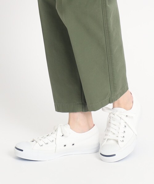 CONVERSE(コンバース)の「◆CONVERSE(コンバース) ジャックパーセル スニーカー(スニーカー・レディース・ホワイト/グレー・40/35/45/30)」の8枚目の写真