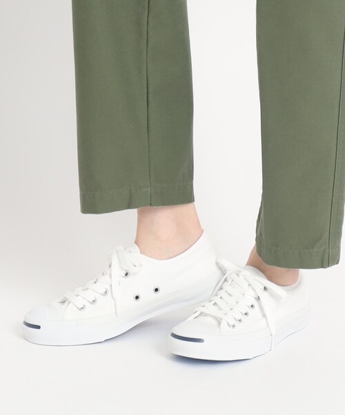 CONVERSE(コンバース)の「◆CONVERSE(コンバース) ジャックパーセル スニーカー(スニーカー・レディース・ホワイト/グレー・40/35/45/30)」の9枚目の写真