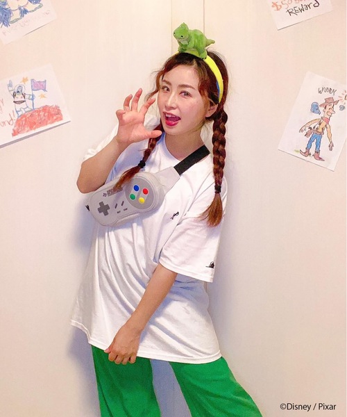 ROOPTOKYO（ループトウキョウ）の「【ROOPTOKYO別注】TOY STORY ANDY 半袖Tシャツ（Tシャツ/カットソー・メンズ・ブラック/ホワイト/ピンク/ブルー/グリーン・M/L/XL）」の2枚目の写真