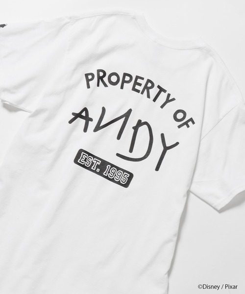 ROOPTOKYO（ループトウキョウ）の「【ROOPTOKYO別注】TOY STORY ANDY 半袖Tシャツ（Tシャツ/カットソー・メンズ・ブラック/ホワイト/ピンク/ブルー/グリーン・M/L/XL）」の15枚目の写真