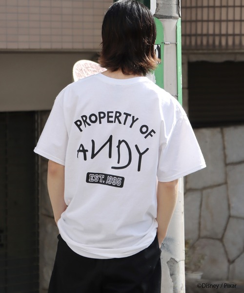 ROOPTOKYO（ループトウキョウ）の「【ROOPTOKYO別注】TOY STORY ANDY 半袖Tシャツ（Tシャツ/カットソー・メンズ・ブラック/ホワイト/ピンク/ブルー/グリーン・M/L/XL）」の22枚目の写真